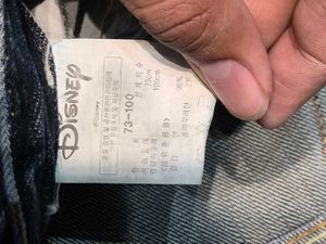 Official Disney Mickey Mouse Embroidered Jeans