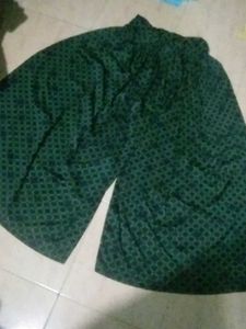 Green Printed Palazzos