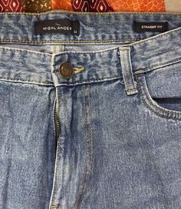Blue Cargo straight fit Jeans - 34 size