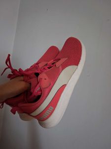 Pink Puma Sneakers