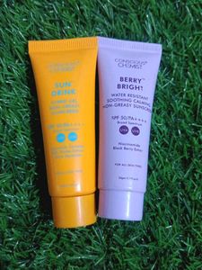 Conscious Chemist Sunscreens - 2 Pack