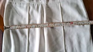 Elegant White Belted Pants