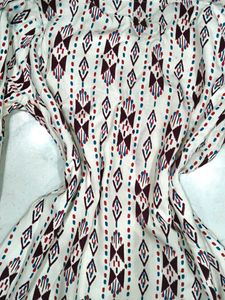 Bohemian Print Tunic Top
