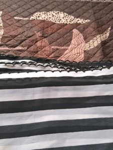 Chic Striped Saree