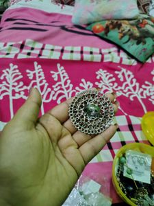 Sparkling Crystal Flower Ring
