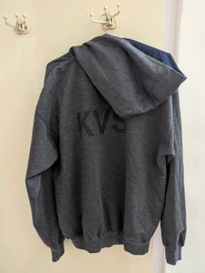 Men's Grey Hoodie winter wear