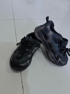 Stylish Black Sneakers for Kids