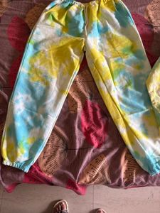 Tie-Dye Denim Jacket and Lower