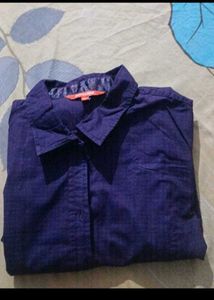 Blue Casual Shirt for women