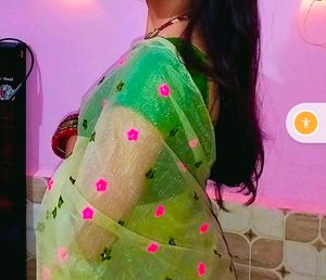 Light Green Saree