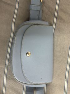 Chic Blue Belt Bag