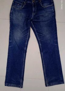 Branded Classic Blue Denim Jeans