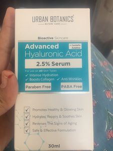 Urban Botanics Hyluronic Acid Serum