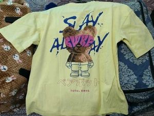 2 combo Cute Graphic &amp; Slogan T-Shirts