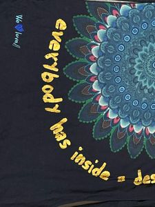 Desigual Mandala Print Long Sleeve Top