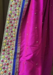 silk duppata