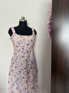 Floral Print Midi Dress