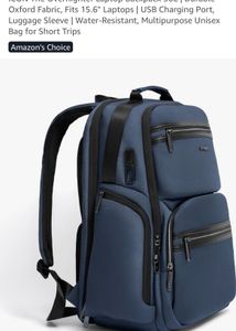 Stylish Blue Backpack for Everyday Use