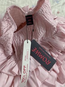 Pink Ruffle Skirt