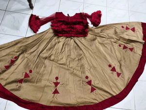 Traditional Indian Lehenga Choli Set