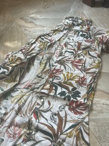 floral long shrug