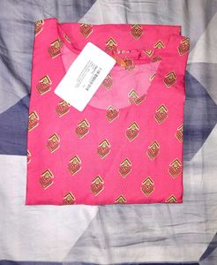 Brand new Pink &amp; Gold Geometric Print kurti