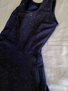 Sparkly Navy Blue Dress