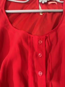 Red Party Wear Dress