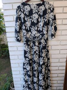 Chic Floral Print Maxi Dress