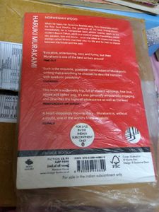 Haruki Murakami Norwegian Wood Book