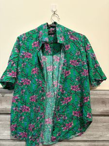 summer Vibrant Floral Print Co-ord Set