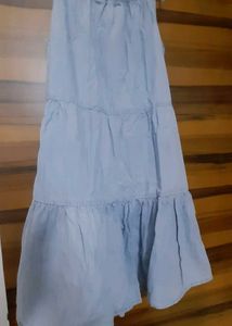 Light Blue Tiered Sundress