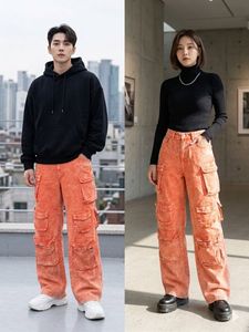 Unisex Streetwear Cargoes| Fashion Nova |Acid Wash