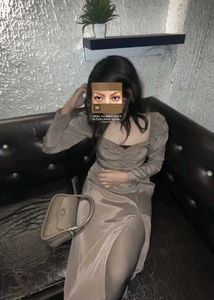 Chic Brown Ruched Long Sleeve Dress