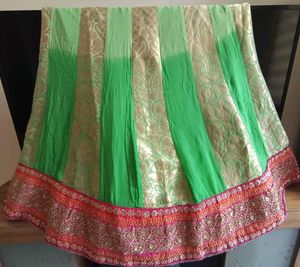 Beautiful Green Ethnic lehnga