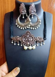 Oxidised Jewellery Set