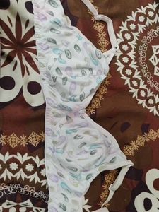 Comfortable Printed Cotton Bra