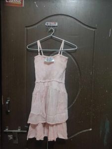 Pink Sundress with Straps