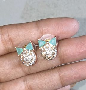 Sparkling Bow Earrings