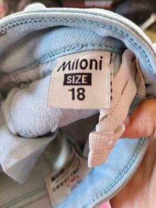Cute Denim Shorts Set hot pant (combo of 2)