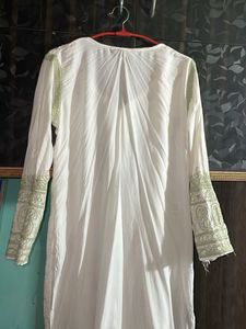 white kurti