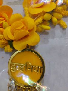 Yellow Floral Jewellery Set