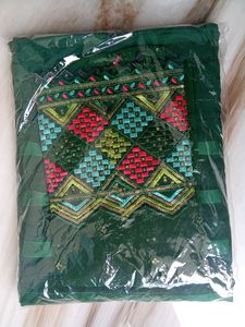 Saree With Unstitched Blouse