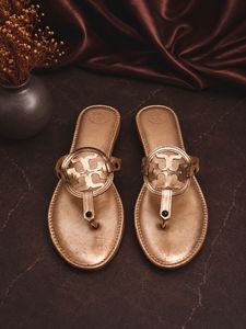 Tory Burch Miller flats- Rosegold