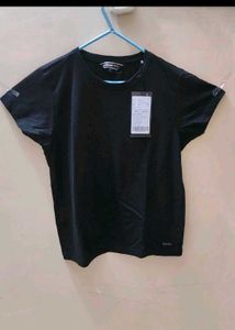 Black Solid Tshirt Roadster