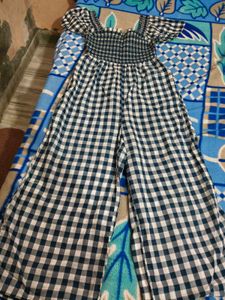 Gingham Jumpsuit