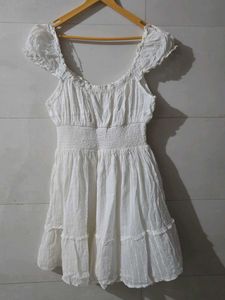Chic White Mini Dress