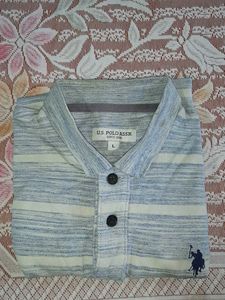 U.S. Polo Assn. Striped T-Shi