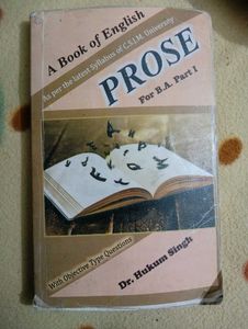 Prose For B.A 1