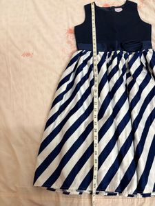 Charming Striped Party Dress